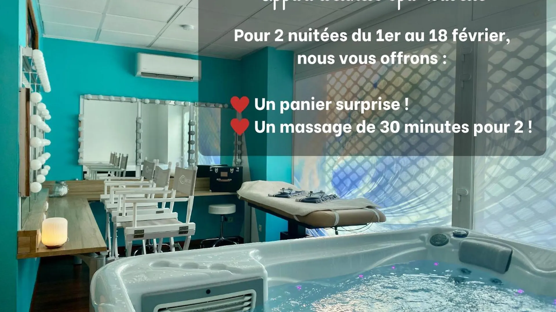 Appart Wellness Spa 'Marie' La Mure